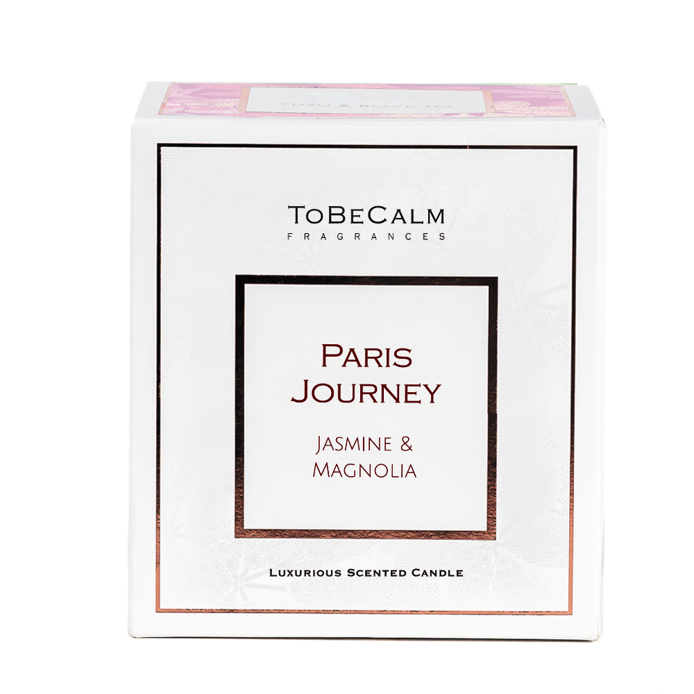 Paris Journey - Jasmine & Magnolia - Medium Soy Candle