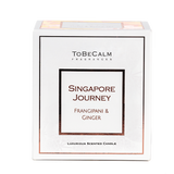 Singapore Journey - Frangipani & Ginger - Medium Soy Candle