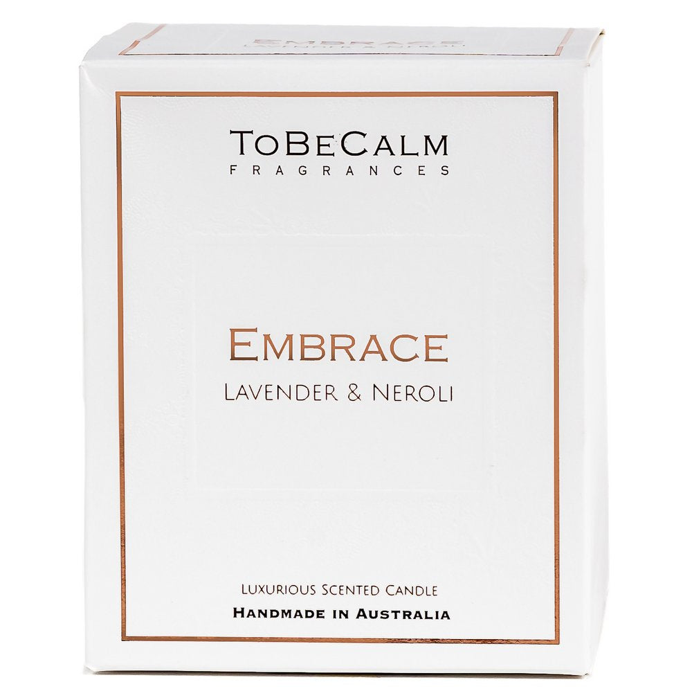 tobecalm-Embrace-Lavender & Neroli-Luxury Large Soy Candle