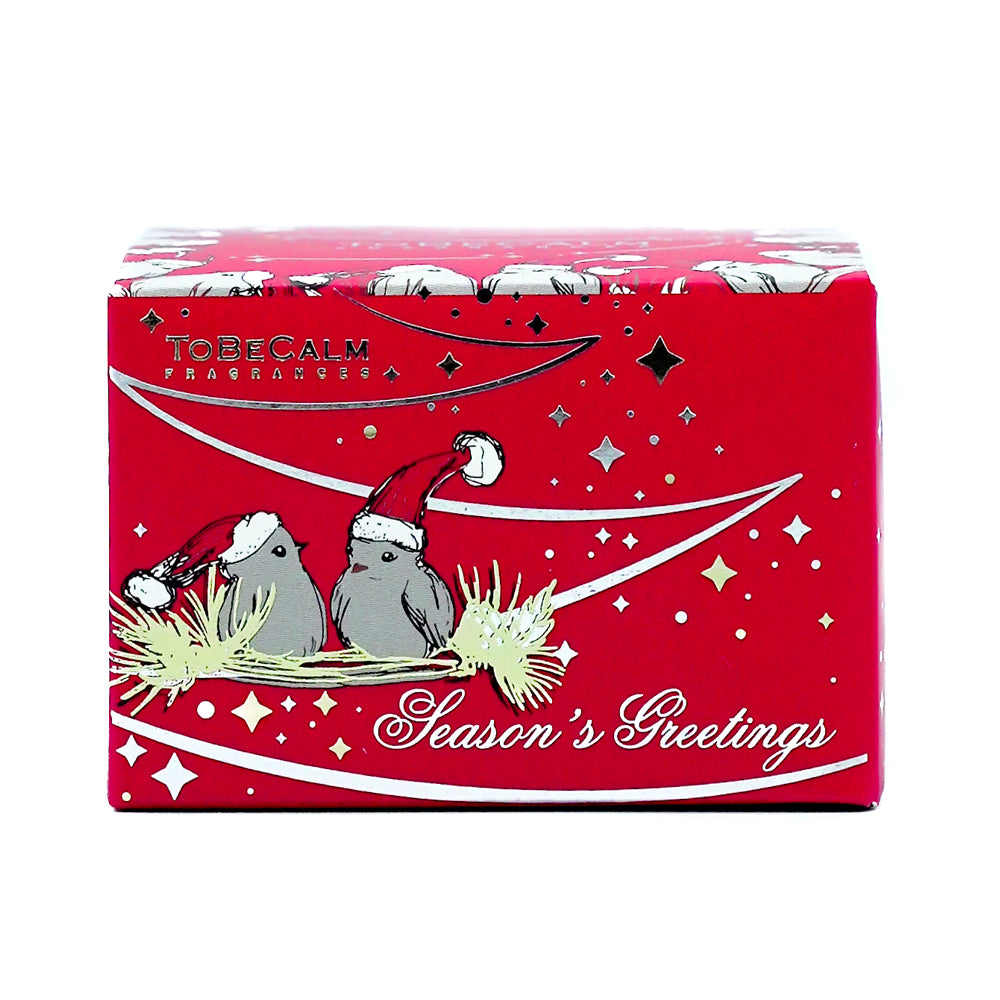 To Be Calm Beautiful Robins - Mini Candle Gift Box