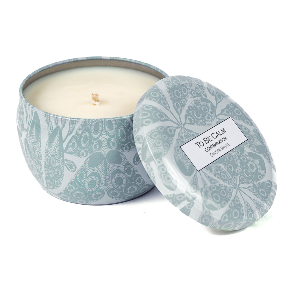 Contemplation - White Ginger - Mini Candle