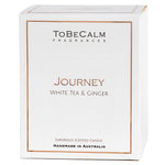 tobecalm-Journey-White Tea & Ginger-Luxury Large Soy Candle