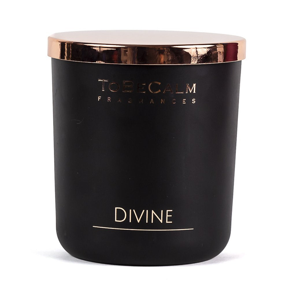 tobecalm-Divine-Black Orchid & Ginger-Deluxe XL Soy Candle