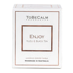 tobecalm-Enjoy-Yuzu & Black Tea-Deluxe XL Soy Candle