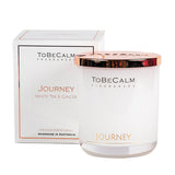tobecalm-Journey-White Tea & Ginger-Luxury Large Soy Candle