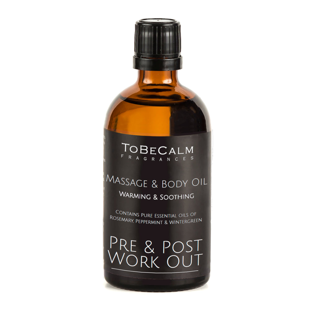Pre-Post Work Out - Rosemary, Peppermint, Wintergreen - Massage & Body Oil 100ml