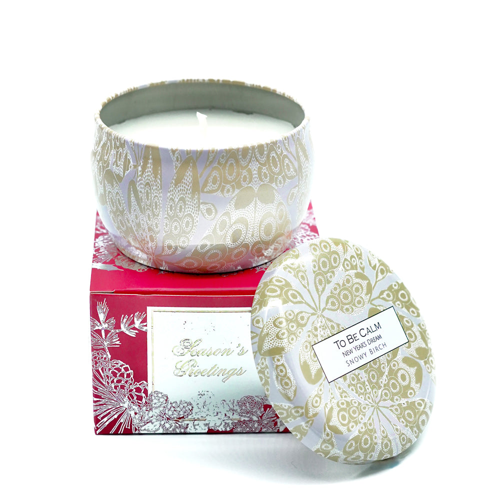 To Be Calm Season's Greetings - Mini Candle Gift Box