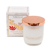 tobecalm-Singapore Journey-Frangipani & Ginger-Medium Soy Candle